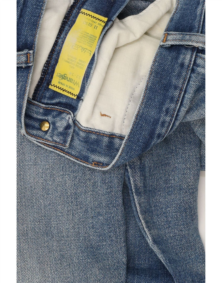 Wrangler Herren Straight Jeans W32 L27 Blaue Baumwolle