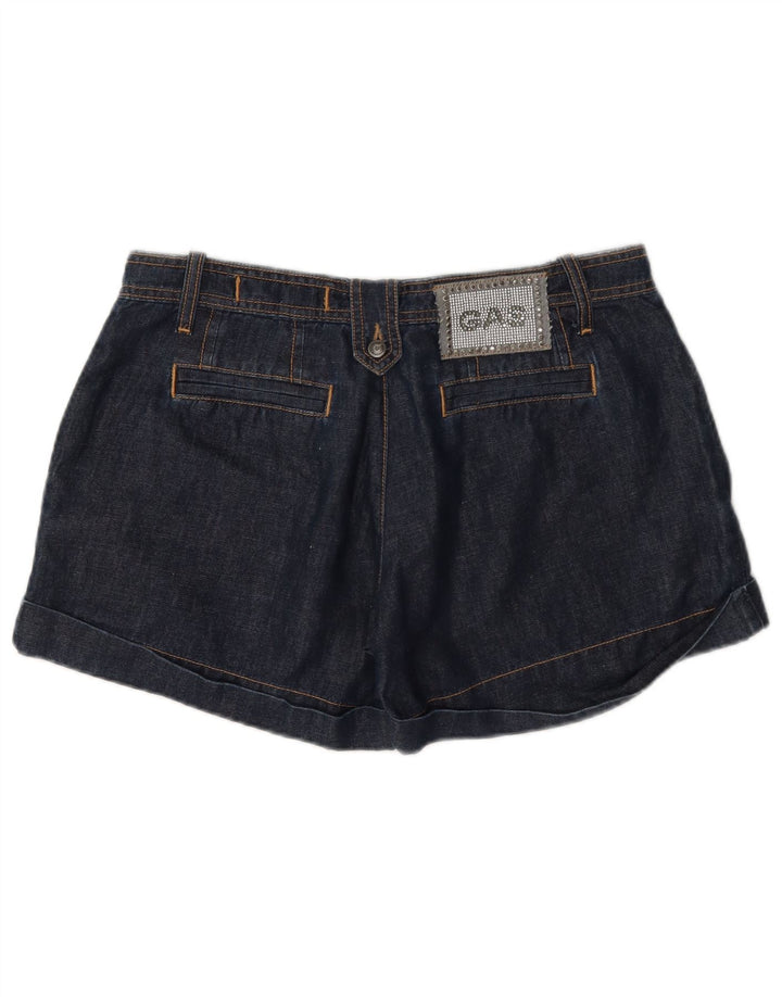 Gas Damen-Jeansshorts W29, mittlere Marineblau-Baumwolle