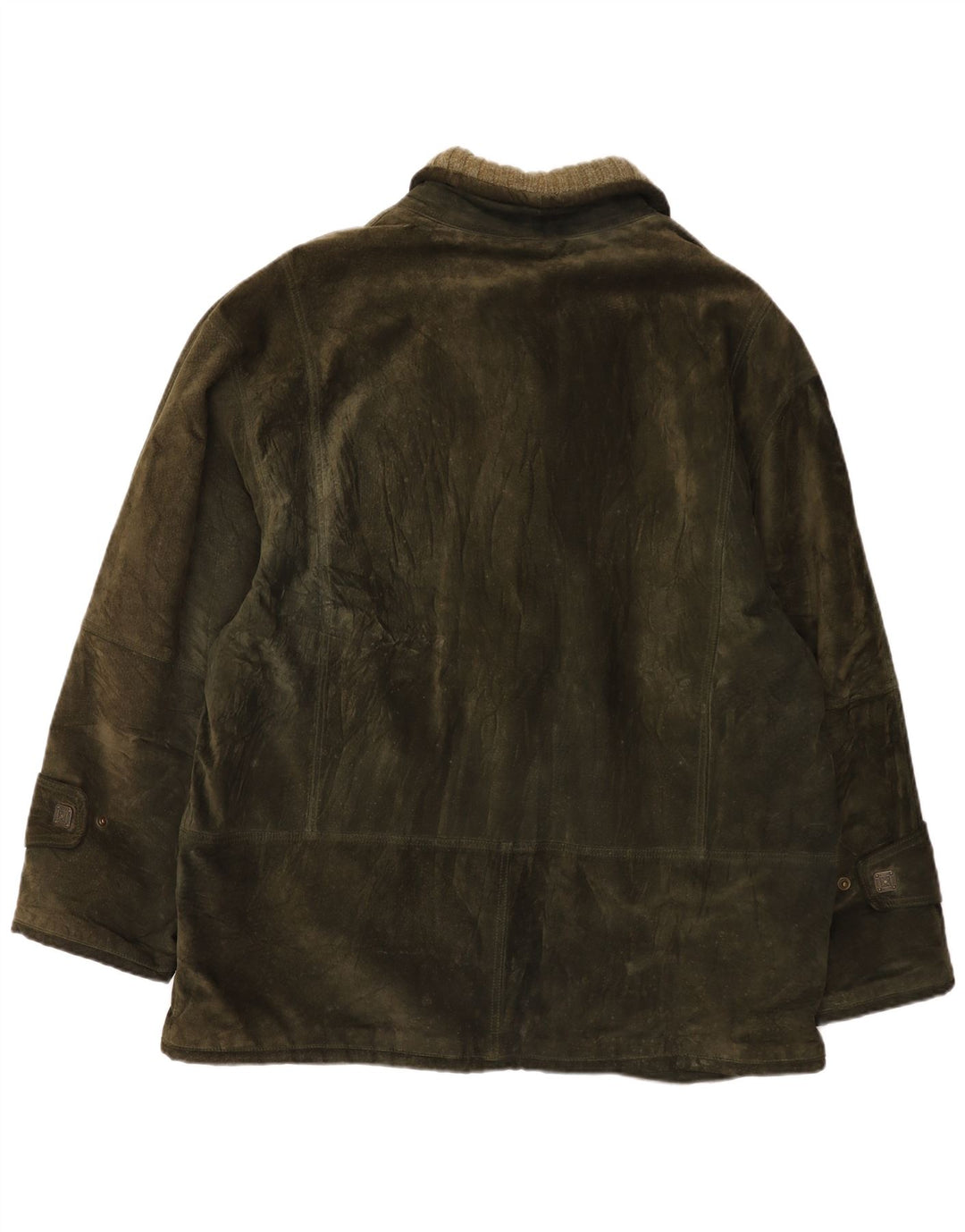 Torras Herren Wildlederjacke EU 60 5XL Khaki