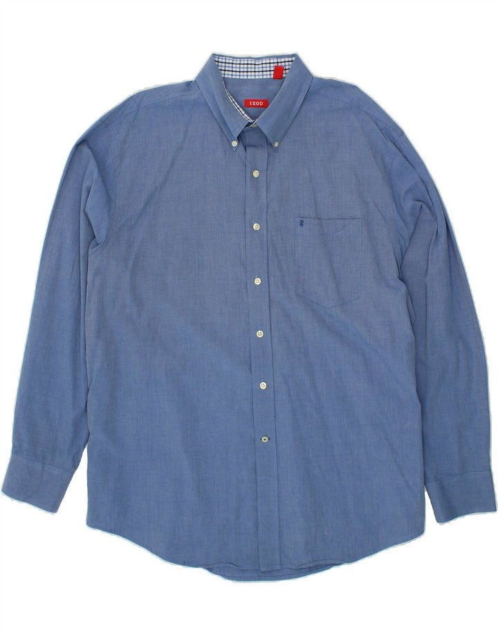 IZOD Mens Shirt XL Blue Vintage Izod and Second-Hand Izod from Messina Hembry 