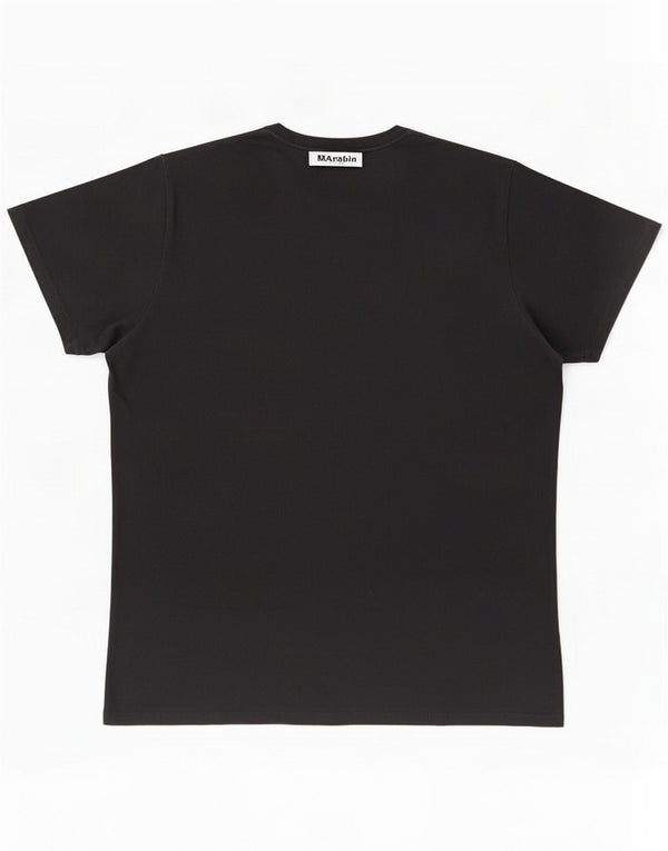 Hollister Herren T-Shirt Top XL Schwarz Baumwolle
