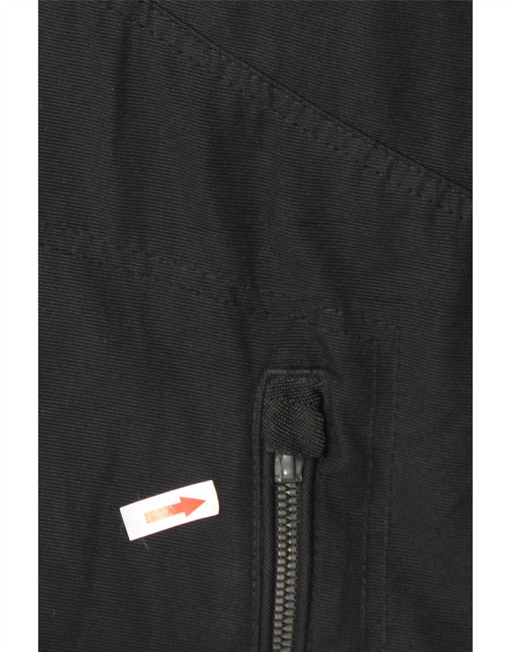 Camel Active Herren Regenjacke EU 52 Large Schwarz Polyester