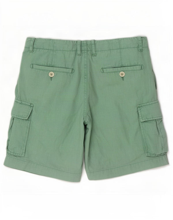 Napapijri Damen Cargoshorts IT 38 XS W25 Grünes Leinen