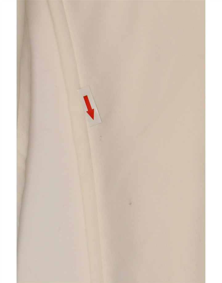 Zara Damen Bootcut Freizeithose XL W32 L32 Weiß