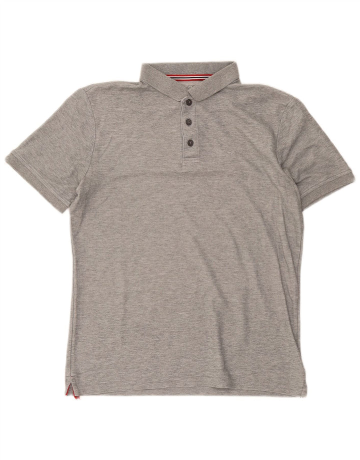 Calvin Klein Mens Golf Polo Shirt Medium Grey Flecked