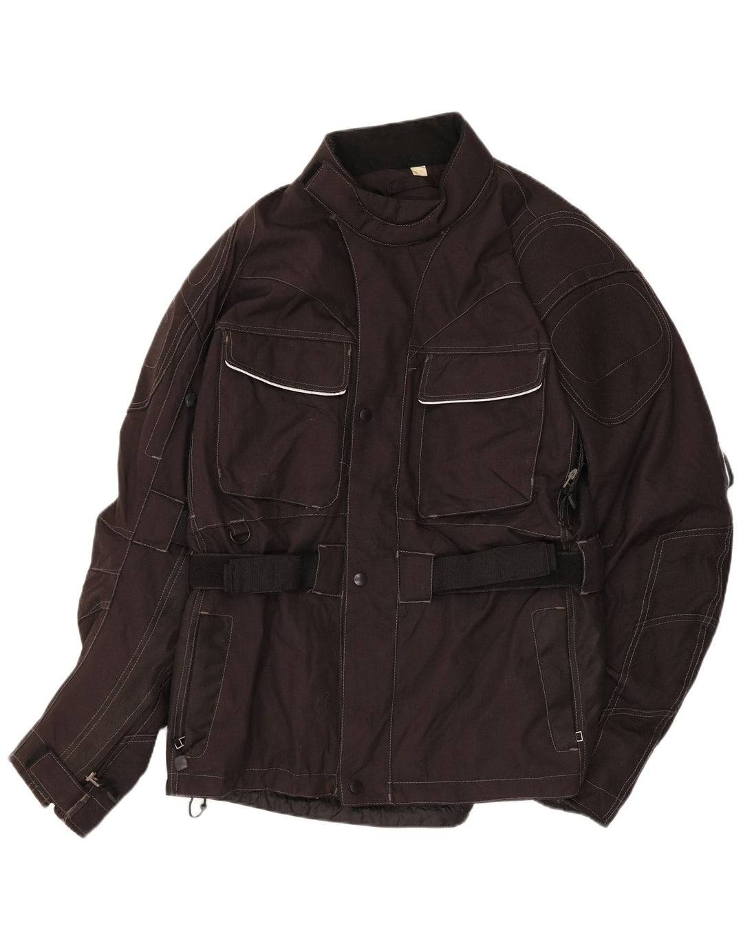 Crivit Herren Racer Jacke UK 40 Large Schwarz Polyamid