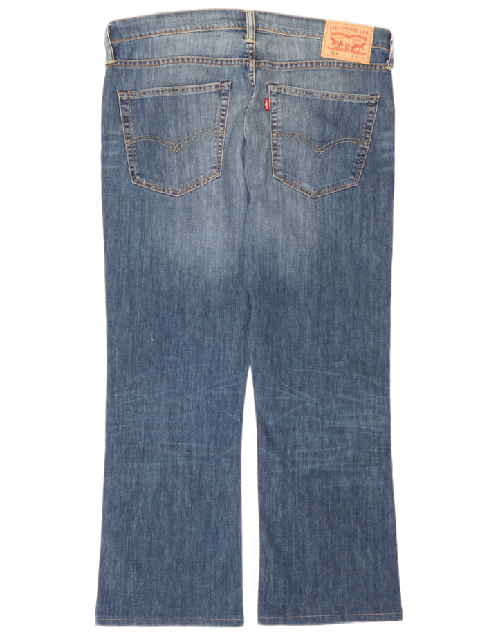 Levi's Herren 527 Bootcut Jeans W36 L28 Blaue Baumwolle