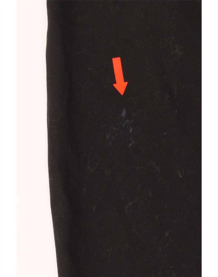 EDDIE BAUER Mens Pegged Chino Trousers W42 L32 Black Cotton Vintage Eddie Bauer and Second-Hand Eddie Bauer from Messina Hembry 