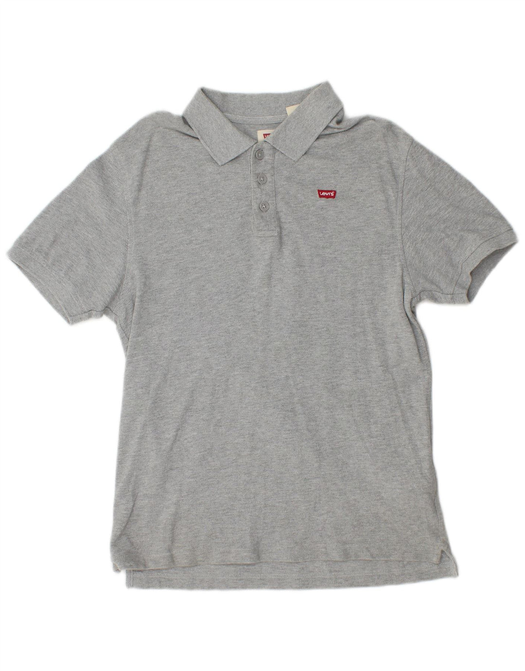 Levi's Herren-Poloshirt, kleine graue Baumwolle