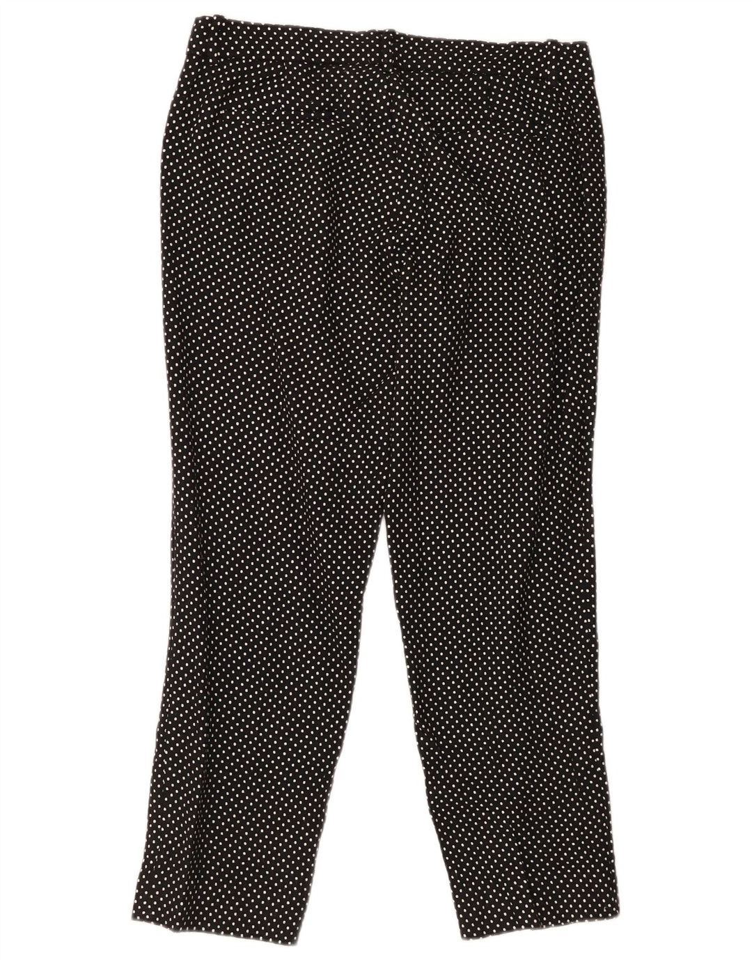 J. CREW Slim Capri-Hose für Damen, US 6, M, W30, L25, Schwarz gepunktet
