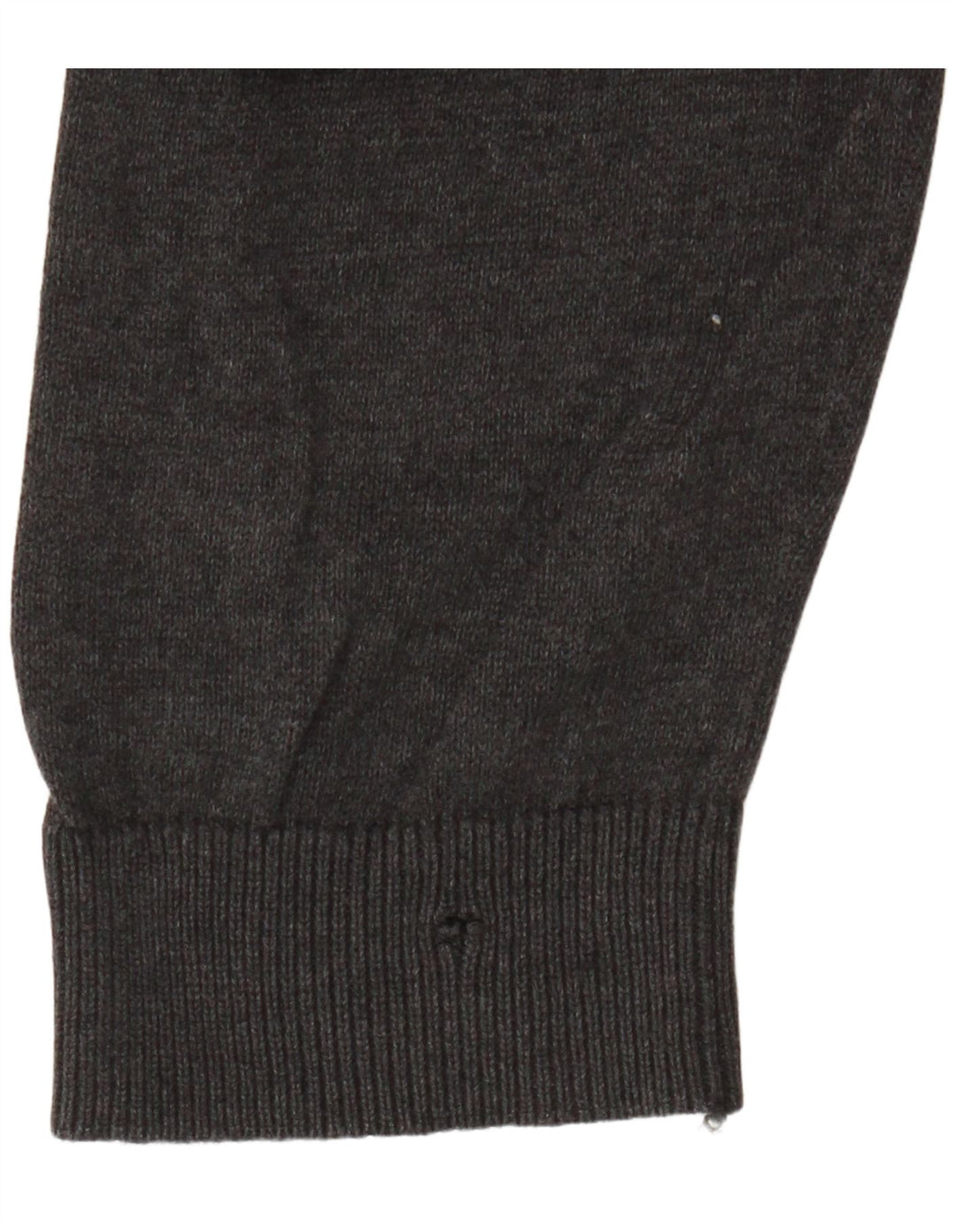 Marks & Spencer Jungen-Pullover mit V-Ausschnitt, 14–15 Jahre, graue Baumwolle