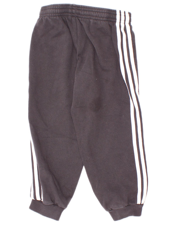 Adidas Jungen-Trainingshose, Jogginghose, 3–4 Jahre, schwarze Baumwolle