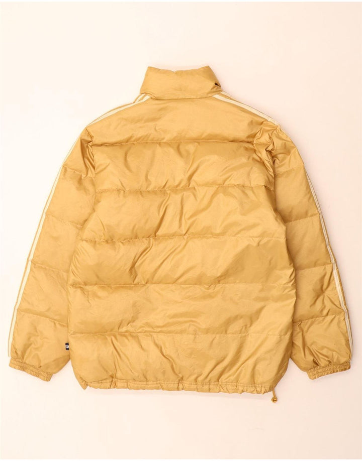 Adidas Jungen Wattierte Jacke 15-16 Jahre Gelbes Polyamid