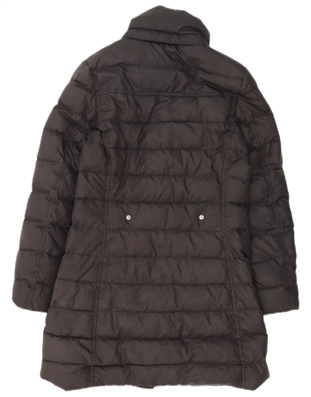 Tommy Hilfiger Damen Übergroßer gepolsterter Mantel UK 10 Small Schwarz Polyester