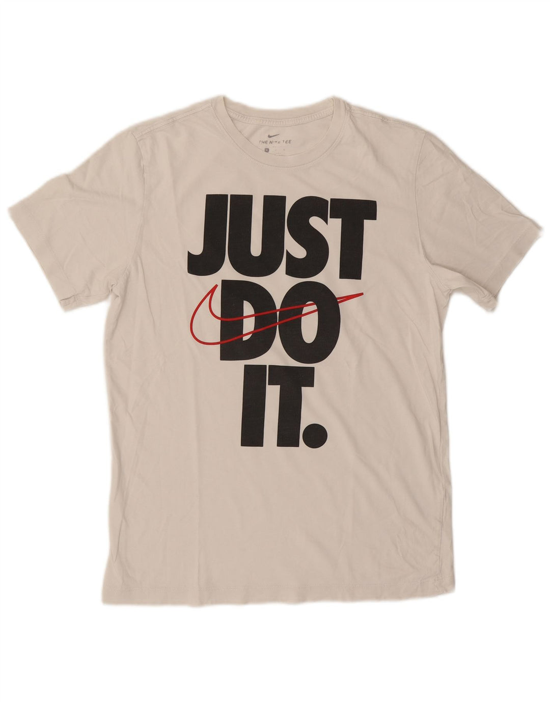 Nike Herren-T-Shirt mit Grafik, mittelgroß, Weiß