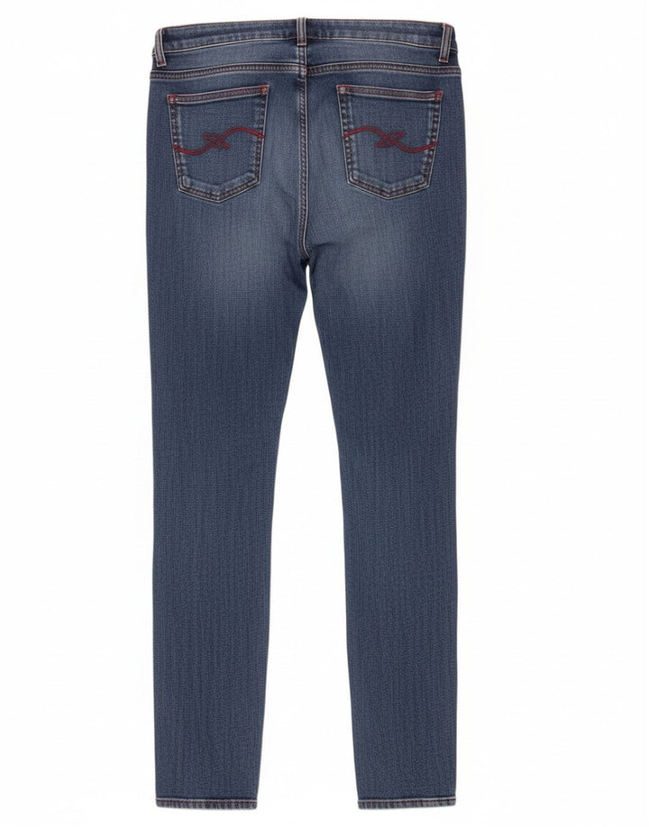 Trussardi Damen Skinny Jeans W30 L31 Blau