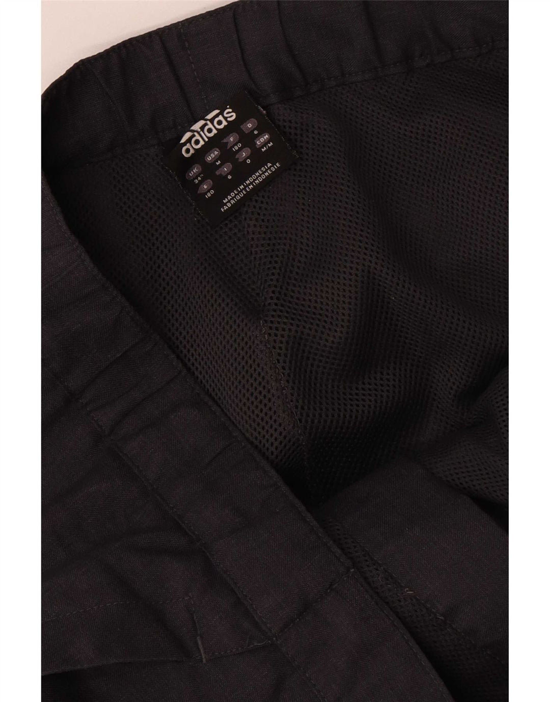 Adidas Herren wasserdichte Reithose W34 L33 Graues Polyamid