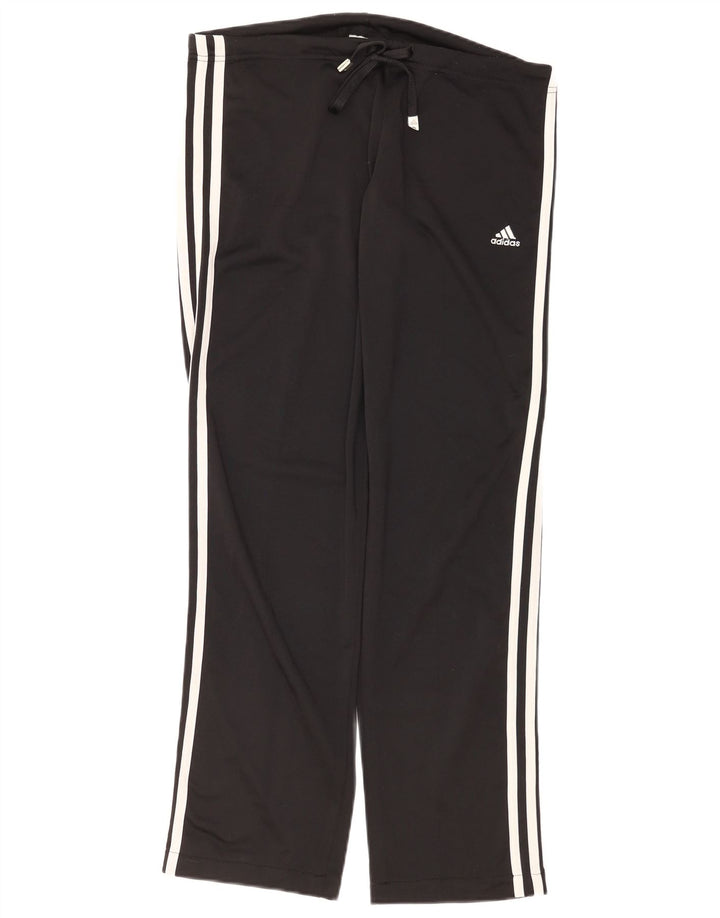 Adidas Herren Trainingshose UK 36/38 Small Schwarz Polyester