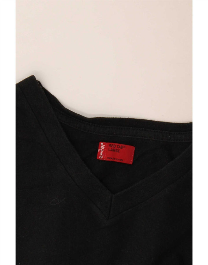 Levi's Herren T-Shirt Top Large Schwarz