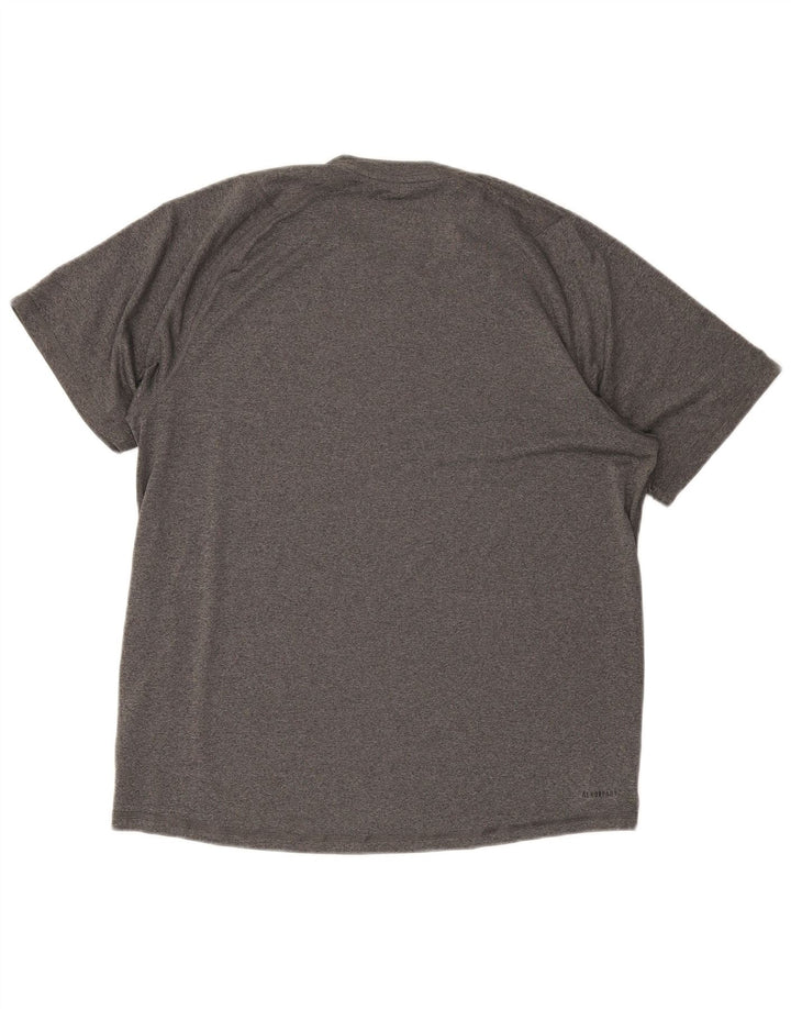 ADIDAS Herren Aeroready T-Shirt Top Large Grau Polyester