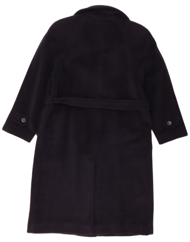 Lanificio Campore Damen Übergroßer Mantel IT 42 Medium Navy Blue