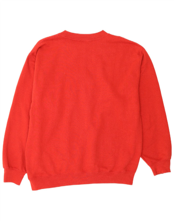 Timberland Herren Grafik-Sweatshirt-Pullover, klein, rote Baumwolle