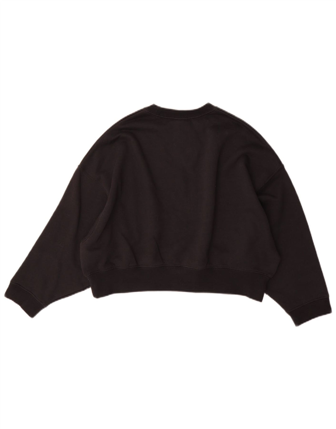 Nike Mädchen-Sweatshirt mit übergroßem Grafikmotiv, 10–11 Jahre, mittelgroß, Schwarz