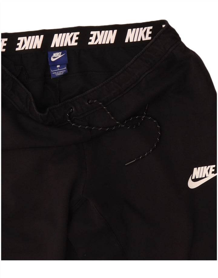 Nike Herren-Trainingshose, Jogginghose, Größe L, Schwarz, Baumwolle