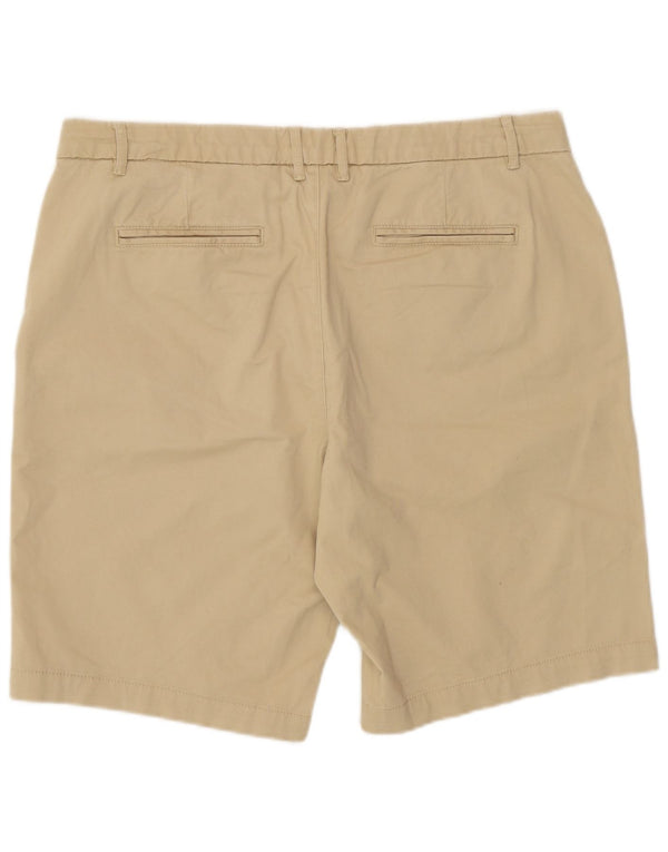 Fat Face Chino-Shorts für Damen, UK 14, Größe L W34, beige Baumwolle