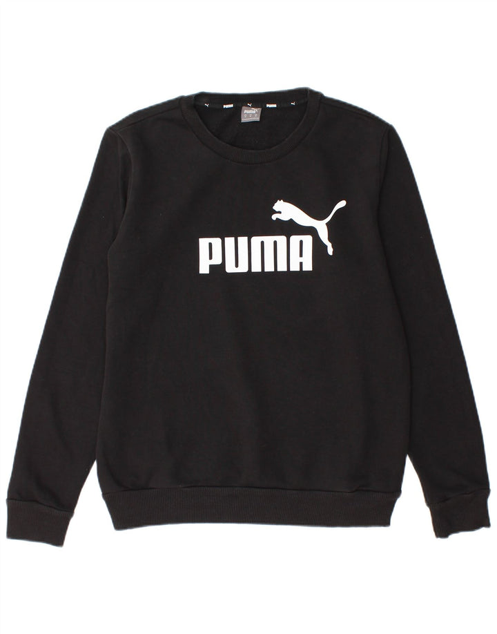 Puma Herren Graphic Sweatshirt Pullover Medium Schwarz