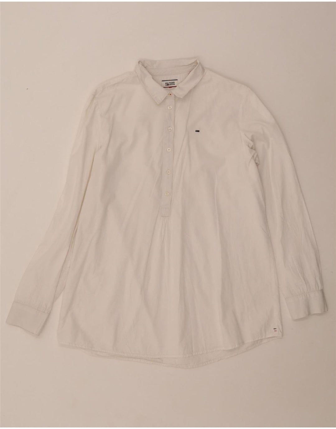 Tommy Hilfiger Damen Pullovershirt UK 16 Large Weiß