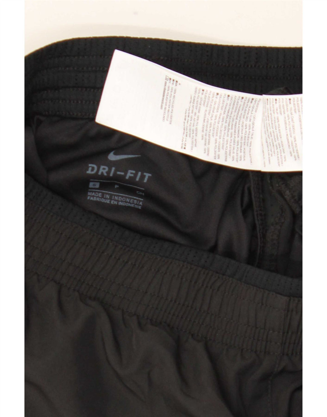 Nike Damen Dri Fit Sport Shorts UK 8 Small Schwarz Polyester
