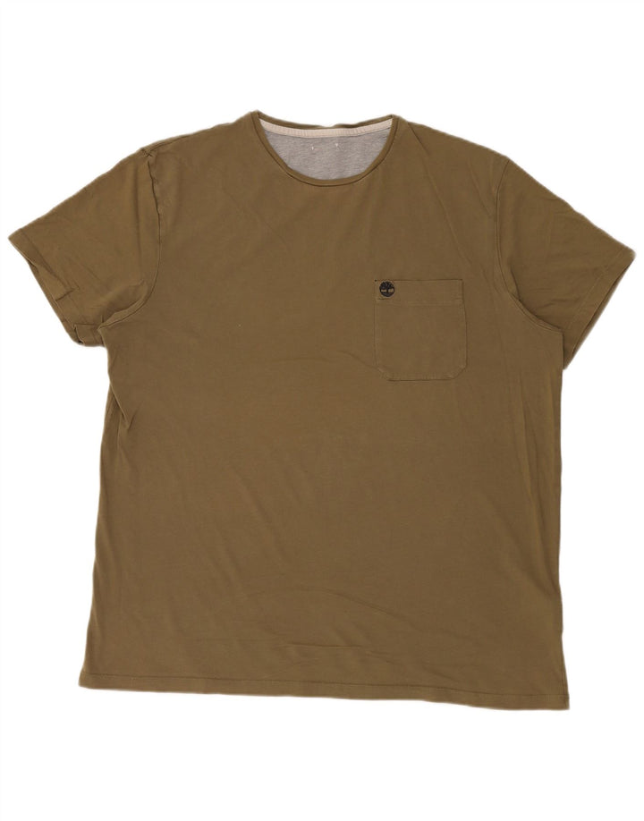 Timberland Herren T-Shirt Top XL Khaki