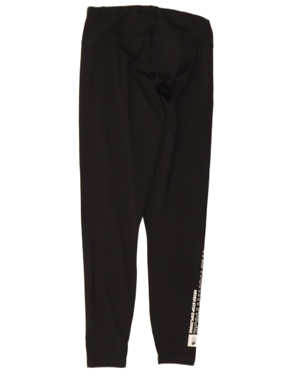 The North Face Damen Graphic Leggings UK 12 Medium Schwarz