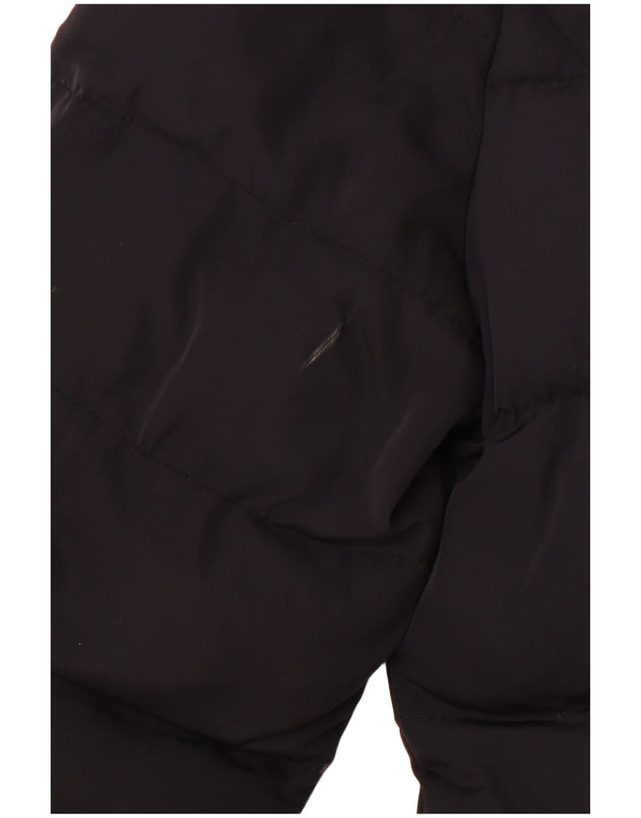 PUFFA Wattierte Damenjacke UK 16 Large Schwarz Polyester