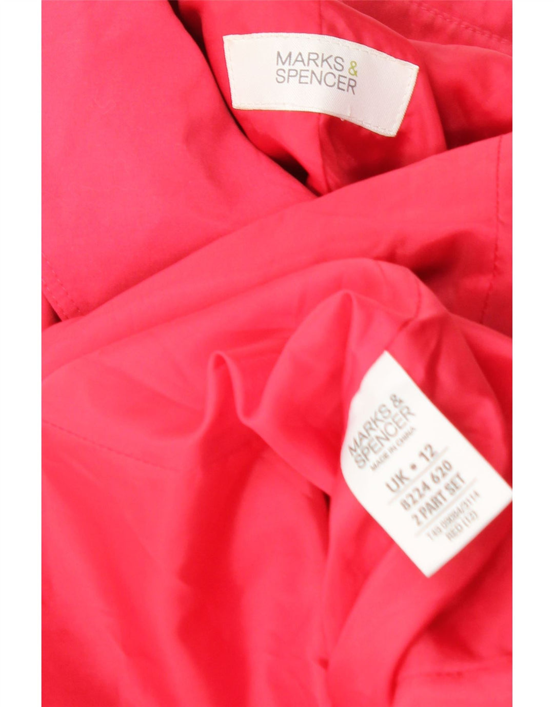 Marks & Spencer Damen Trenchcoat UK 12 Mittelrosa Polyester