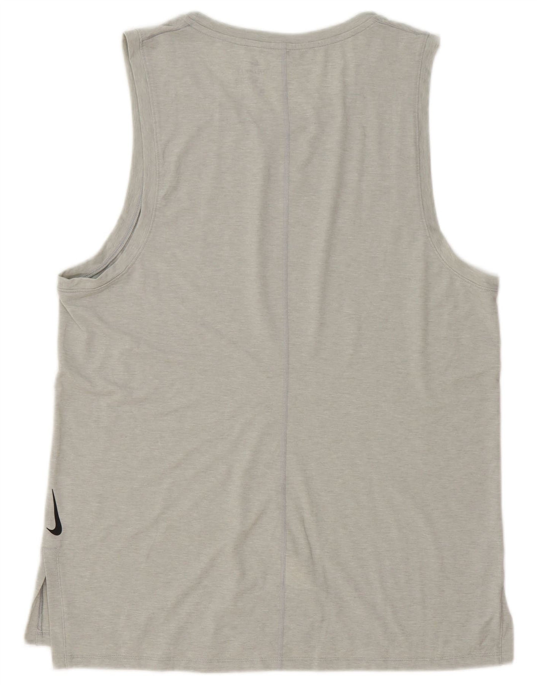 Nike Herren Dri Fit Slim Weste Top Large Grau Polyester