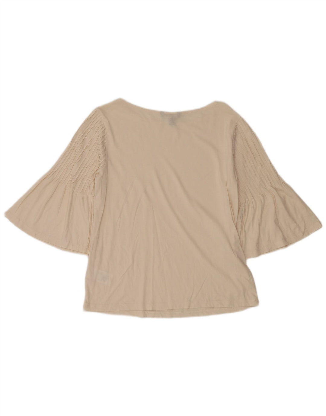 Ralph Lauren Damen-Top, 3/4-Ärmel, UK-Größe 14, mittelgrau, aus Baumwolle