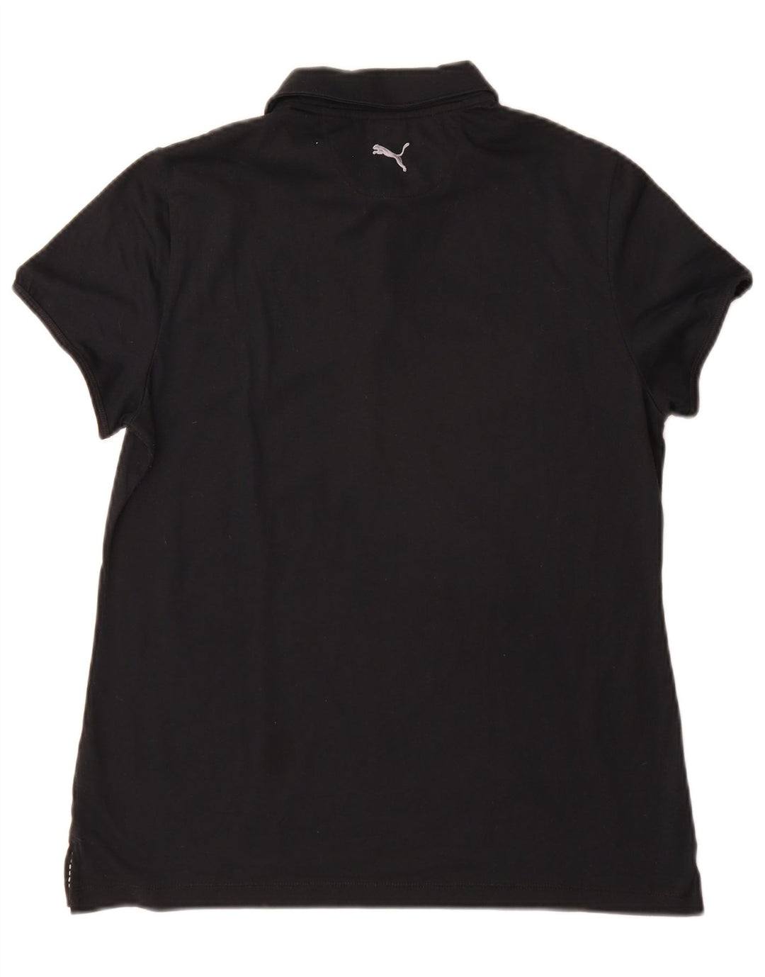 Puma Damen Poloshirt UK 16 Large Schwarz