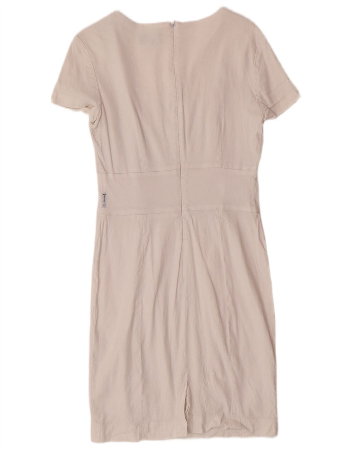 ARMANI JEANS Womens Sheath Dress US 8 Medium White