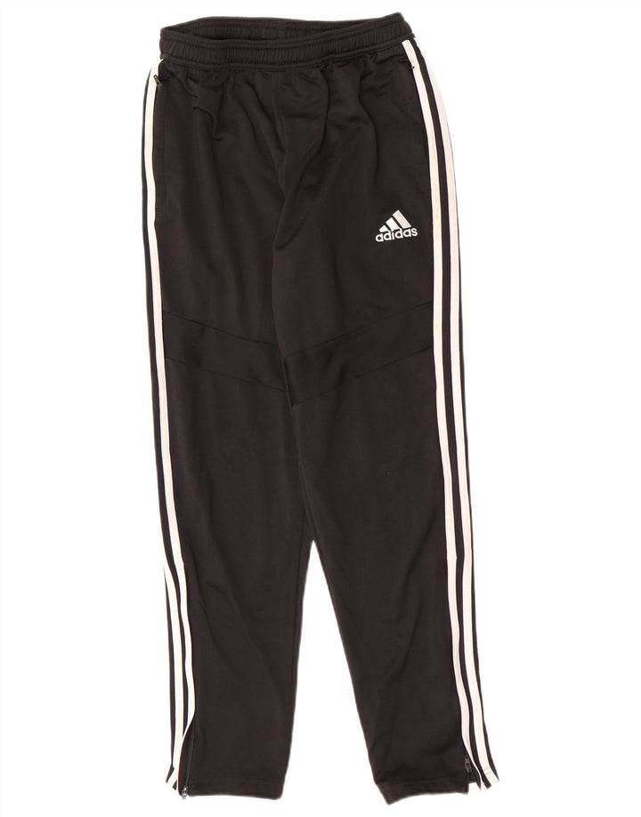 Adidas Trainingshose für Jungen, 13–14 Jahre, schwarzes Polyester