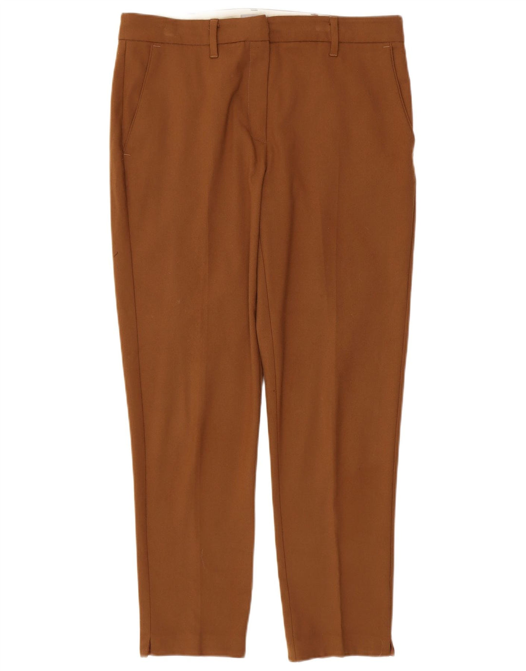 MARELLA Slim-Anzughose für Damen, UK 14, Größe L, W34, L28, Braun, Polyester