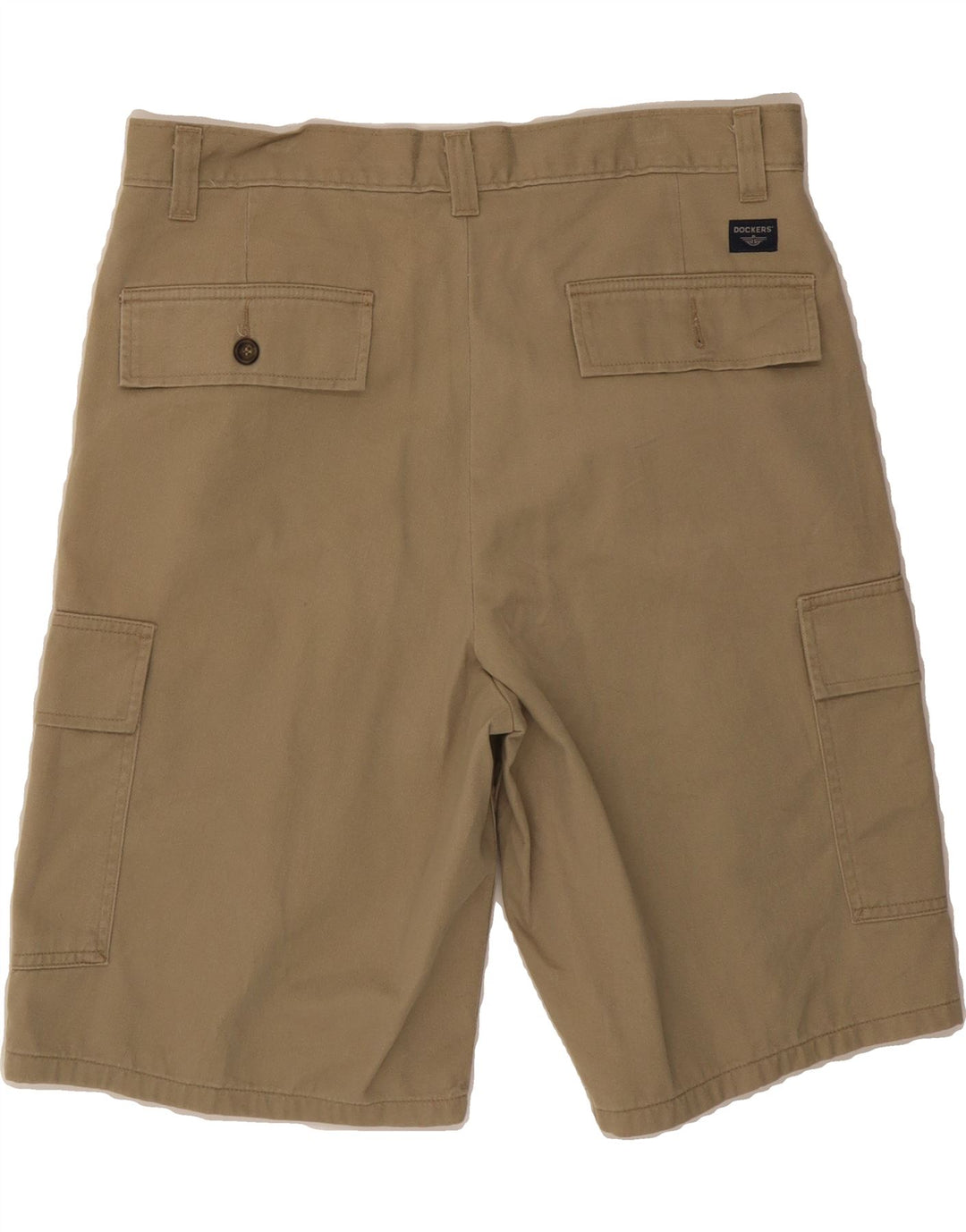 DOCKERS Mens Cargo Shorts W32 Medium Beige Cotton Vintage Dockers and Second-Hand Dockers from Messina Hembry 