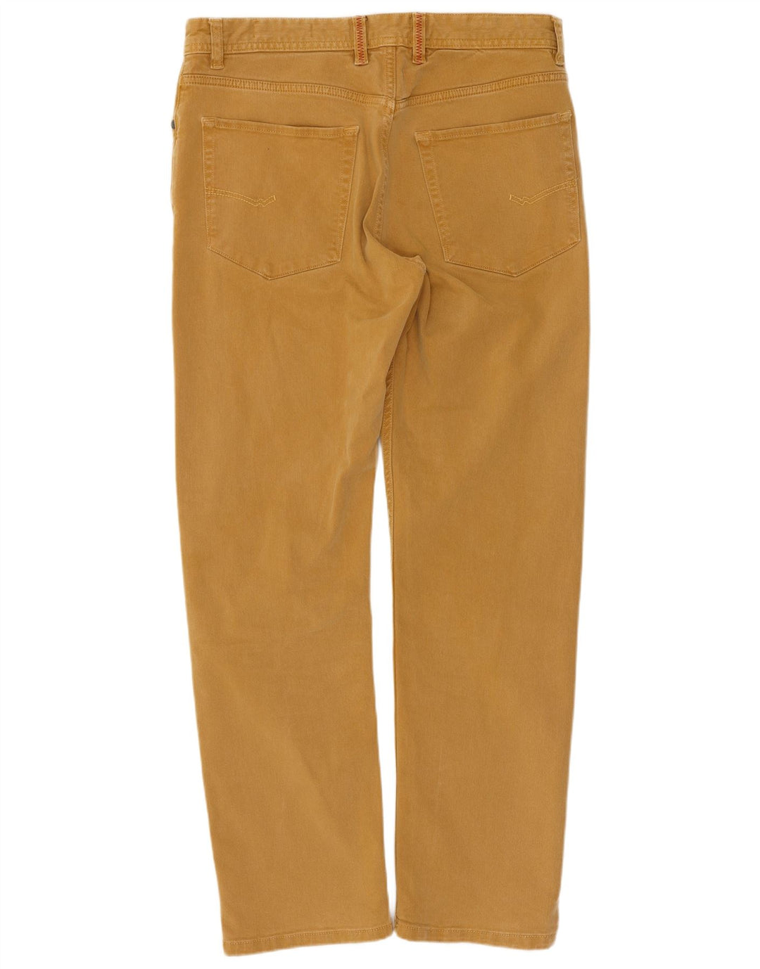 White Stuff Gerade Freizeithose für Herren, W32, L30, Braun, Baumwolle