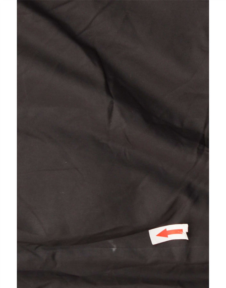 Zara Damen Longline-Weste mit Kapuze, gepolstert, UK 14, Mittelschwarz, Polyester