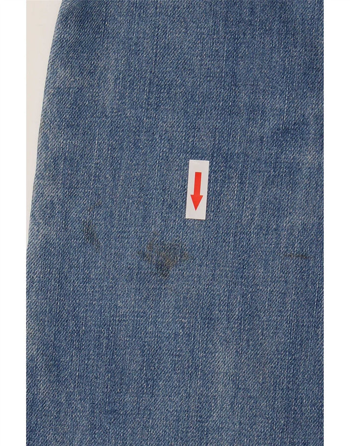 Diesel Herren Straight Jeans W29 L30 Blaue Baumwolle