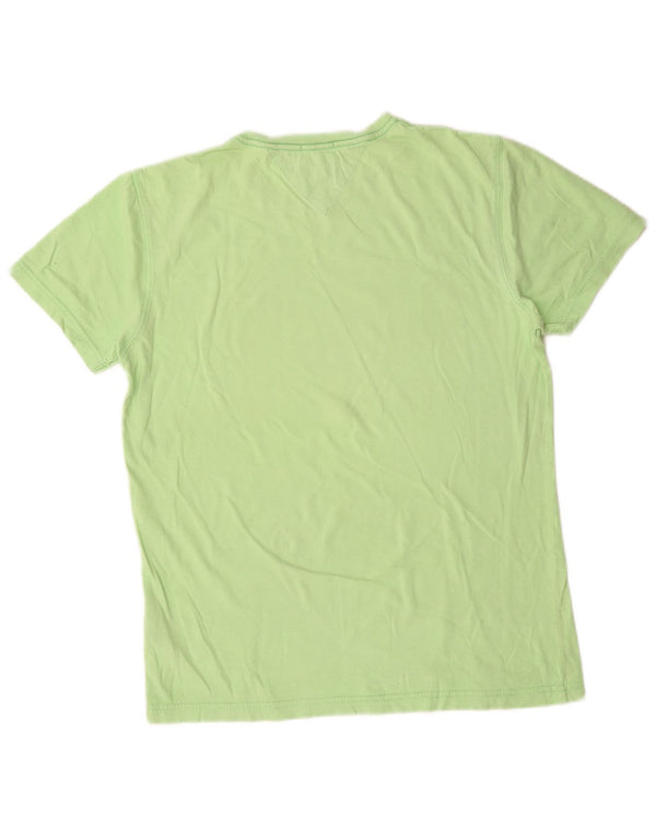 Tommy Hilfiger Herren Brooklyn Graphic T-Shirt Top Small Grün Baumwolle