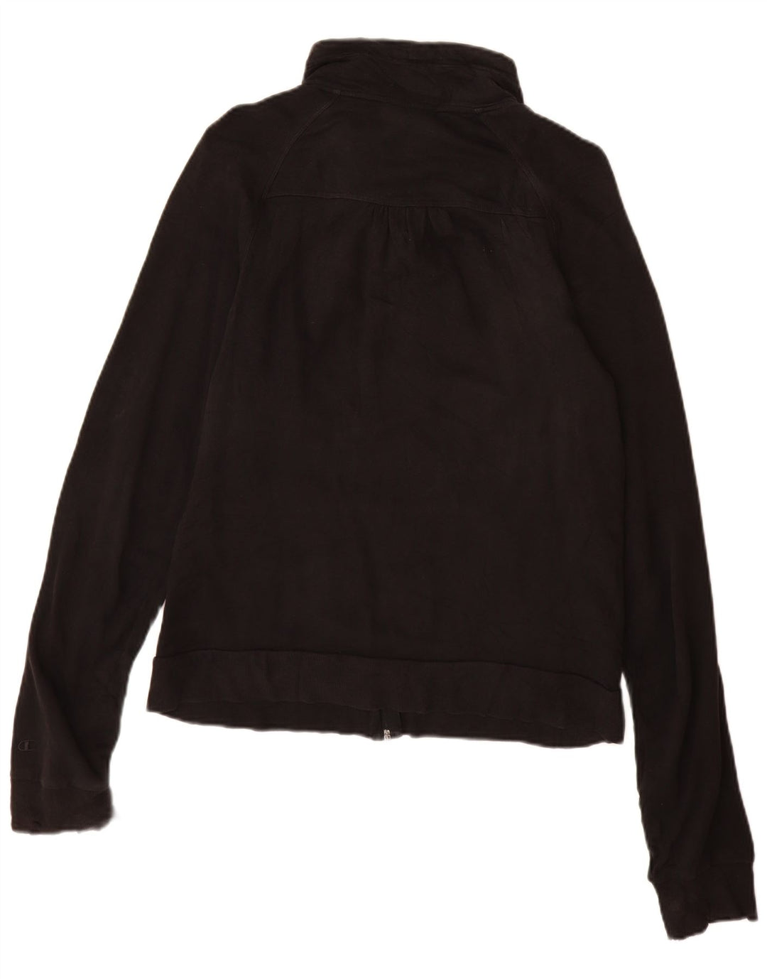 Champion Damen-Trainingsanzug-Top-Jacke, UK 14, Größe L, Schwarz
