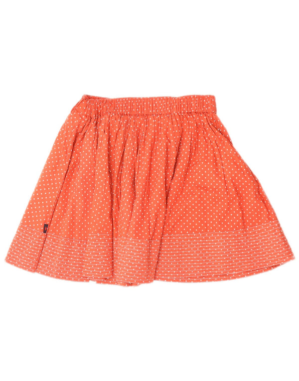 Kappa Mädchen-A-Linien-Rock, 9–10 Jahre, W30, rot gepunktete Baumwolle