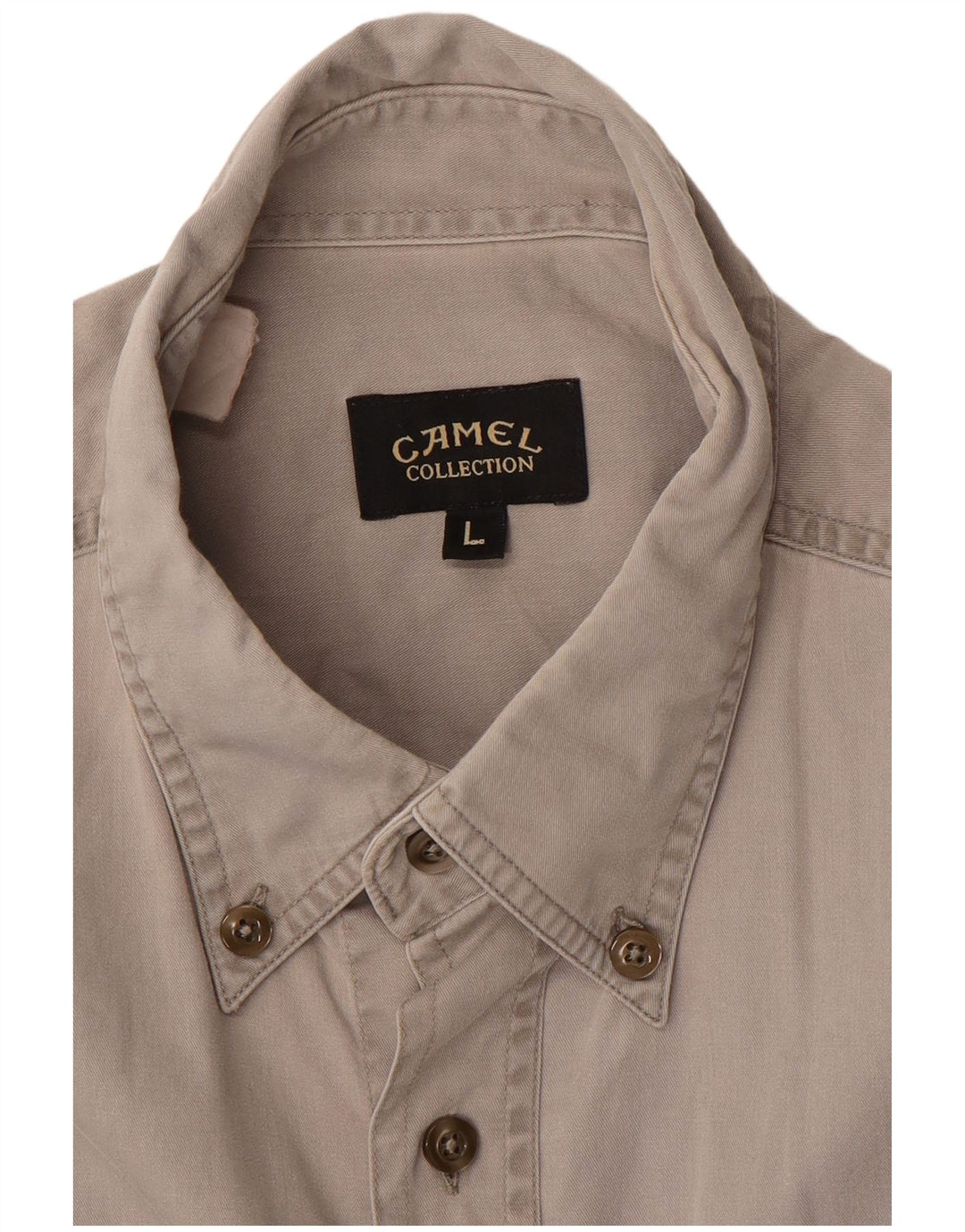 Camel Active Herren-Hemd, Größe L, Grau